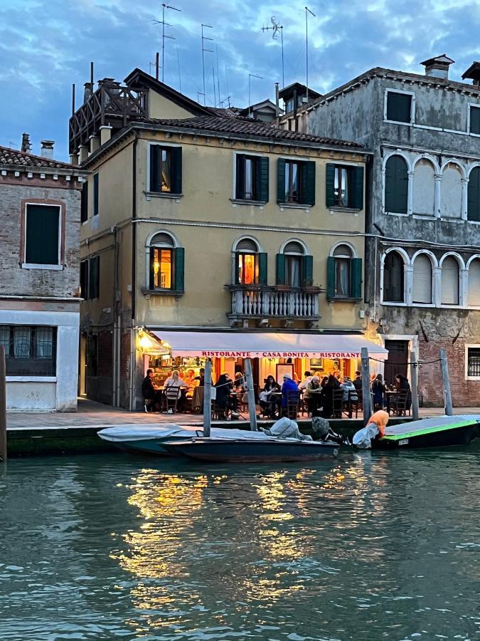 Casa Virginia Direct At The Canal Cannaregio With Own Roof Terrace Benátky Exteriér fotografie