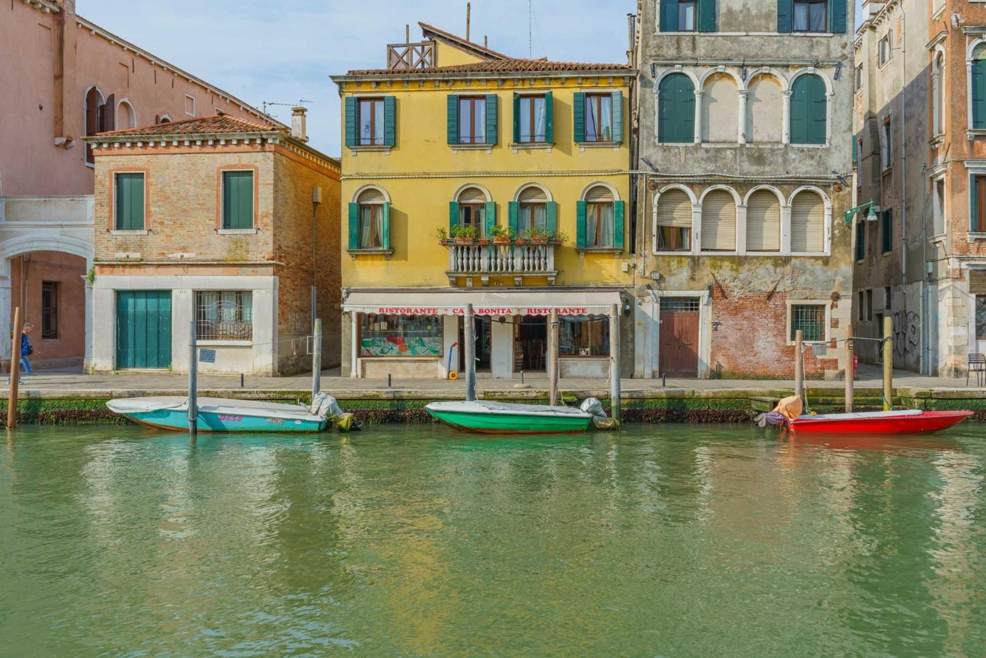 Casa Virginia Direct At The Canal Cannaregio With Own Roof Terrace Benátky Exteriér fotografie